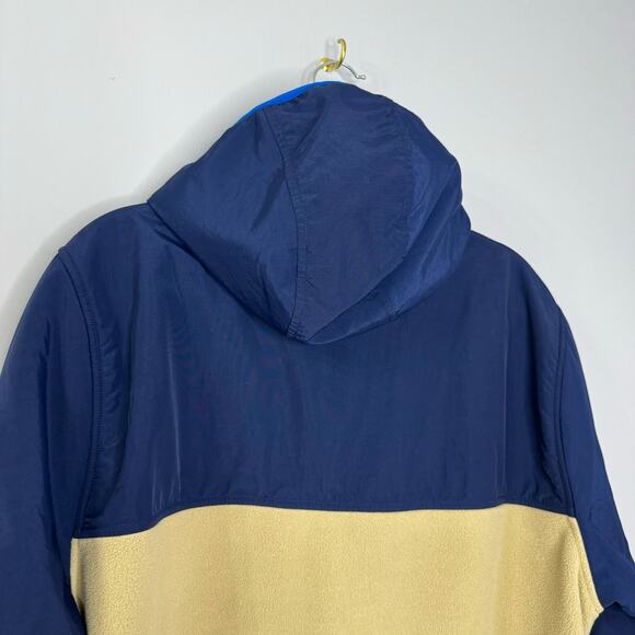 Patagonia Synchilla Snap T Full Zip Hoody Fleece Jacket Blue Cream Men XL - Picture 7 of 13